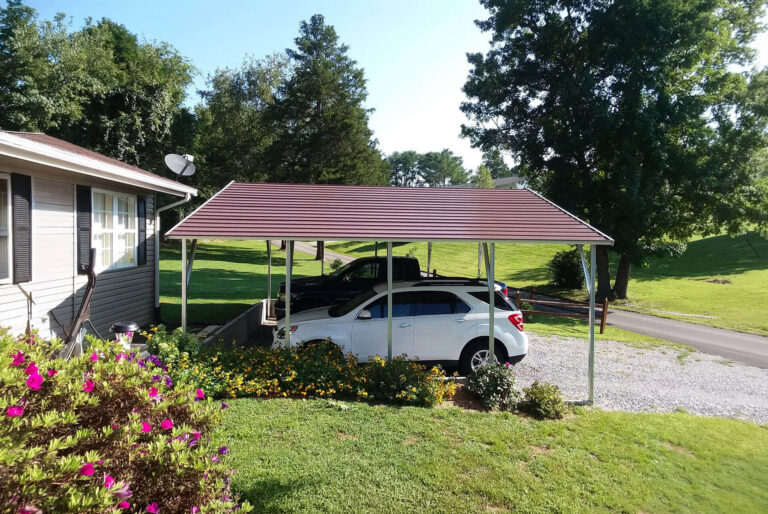 24x20 Boxed Eave Style Carports