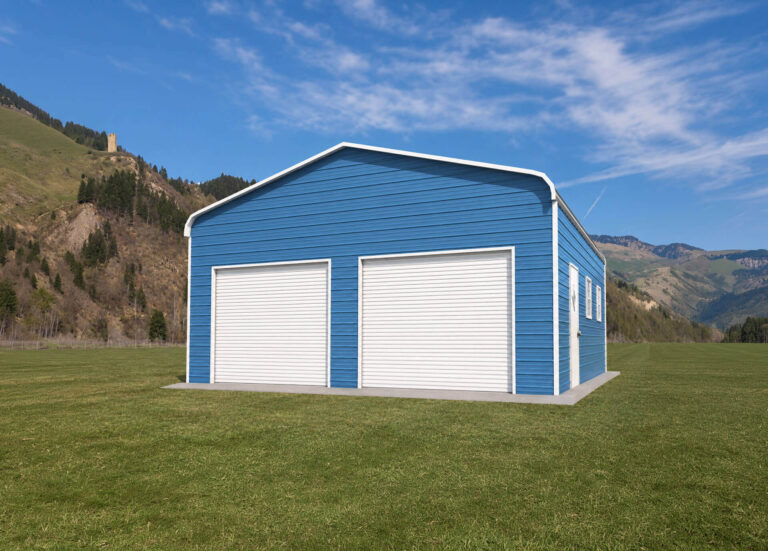 24x25 Regular Style Metal Garage