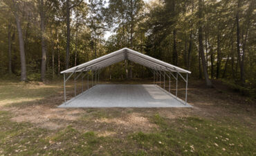 24x30 Boxed Eave Roof Carport Florida