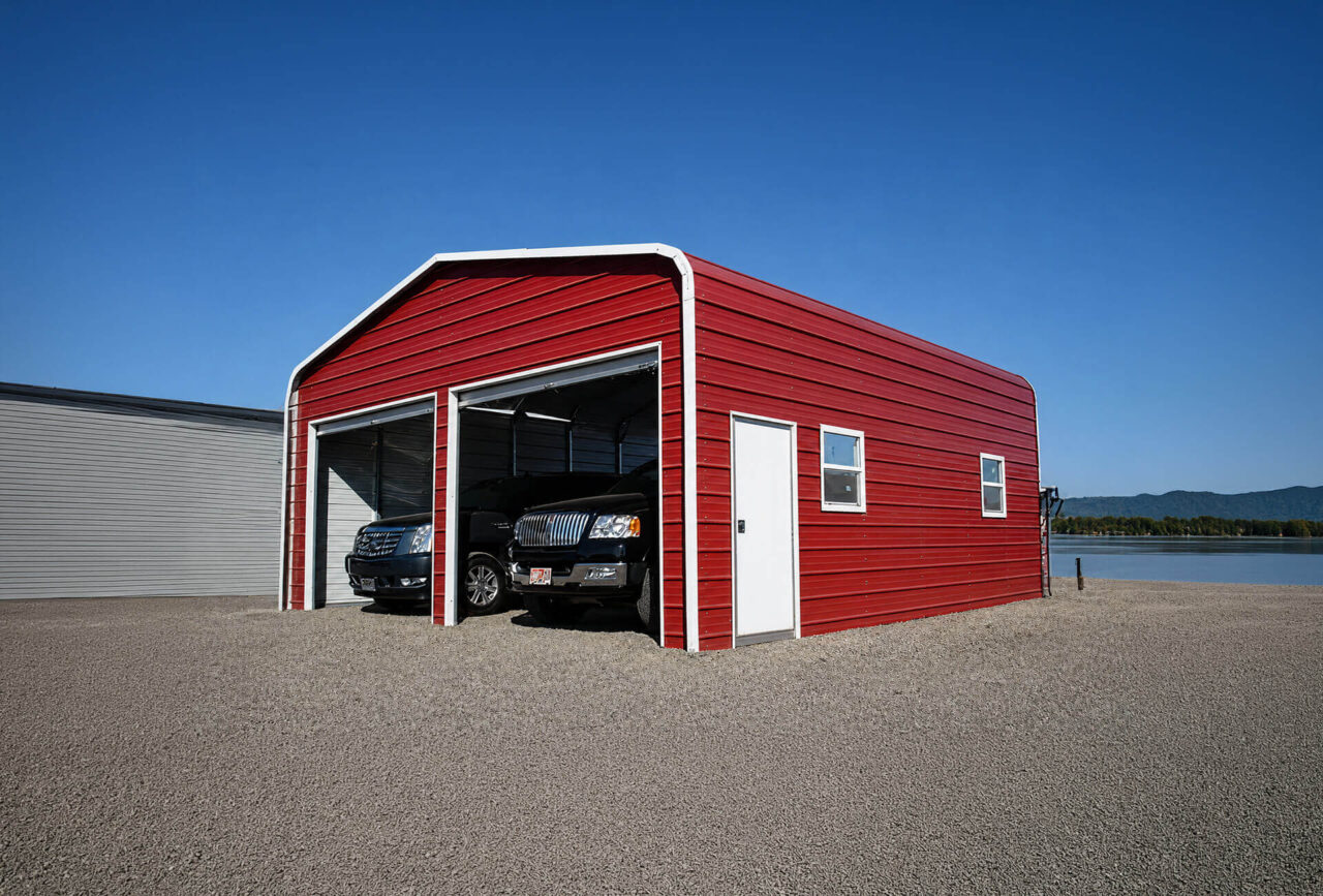 24x30 Regular Style Metal Garage