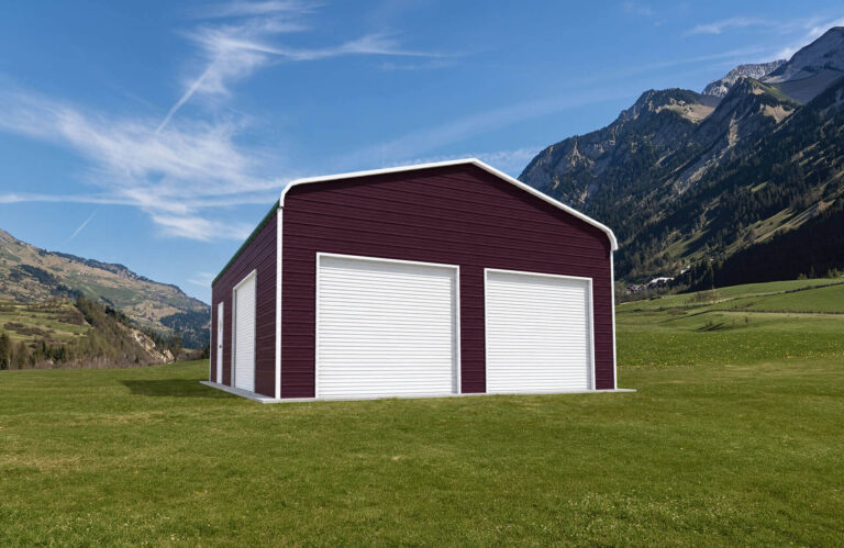 24x30 Regular Style Metal Garage
