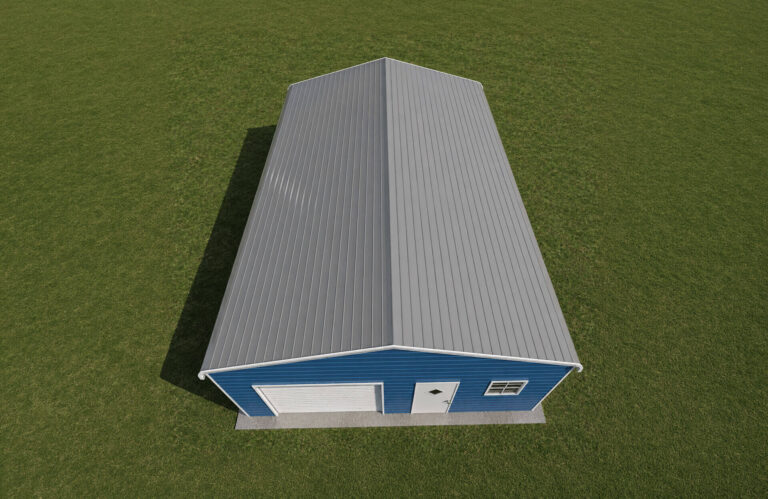 24x30 Regular Style Metal Garage