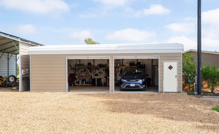 24x35 Regular Style Metal Garage