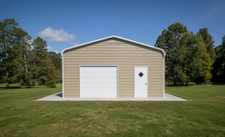 24x35 Regular Style Metal Garage