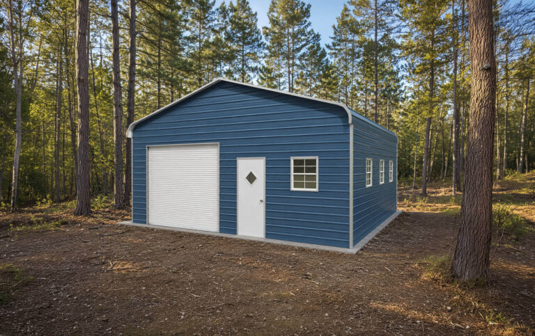 26x30 Regular Triple Wide Metal Garage