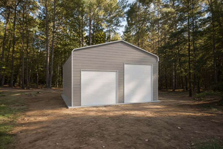 26x30 Regular Triple Wide Metal Garage
