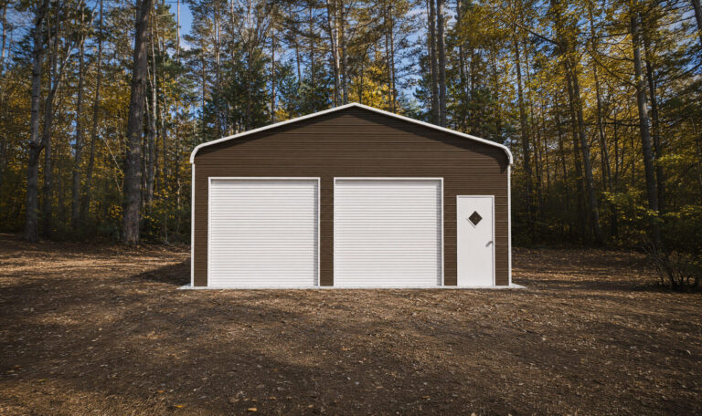 26x35 Regular Triple Wide Metal Garage
