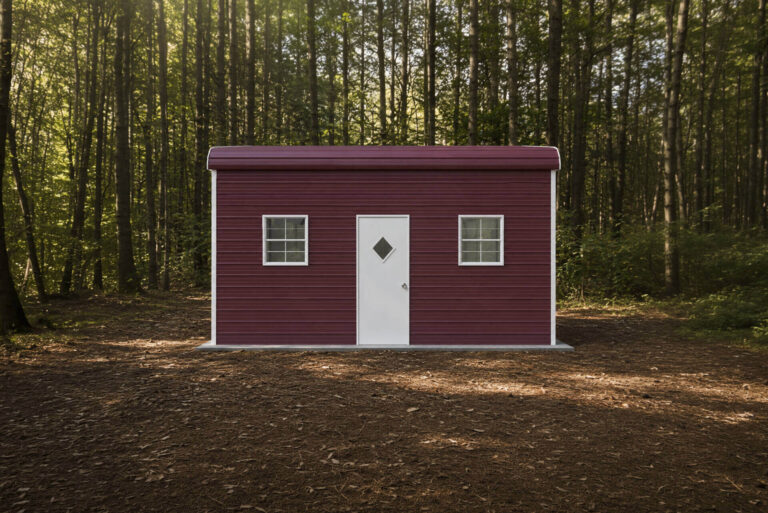 30x20 Regular Triple Wide Metal Garage
