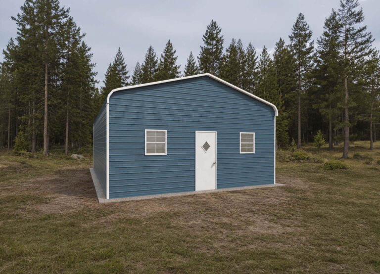 30x30 Regular Triple Wide Metal Garage