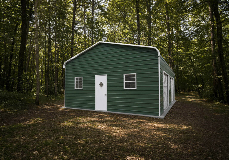 30x35 Regular Triple Wide Metal Garage