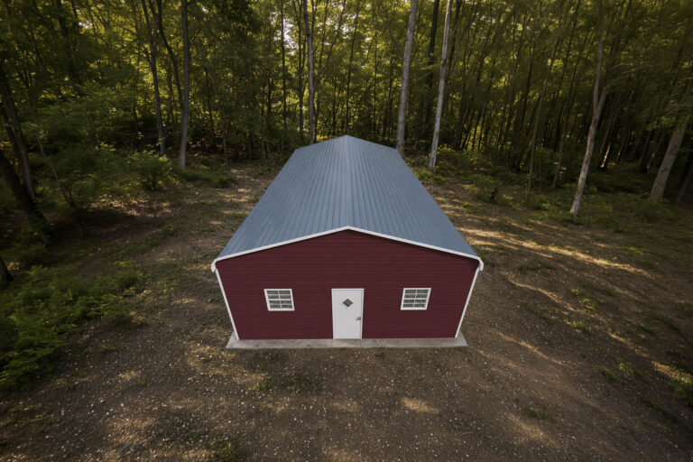 30x35 Regular Triple Wide Metal Garage