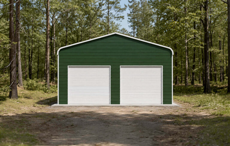 30x35 Regular Triple Wide Metal Garage