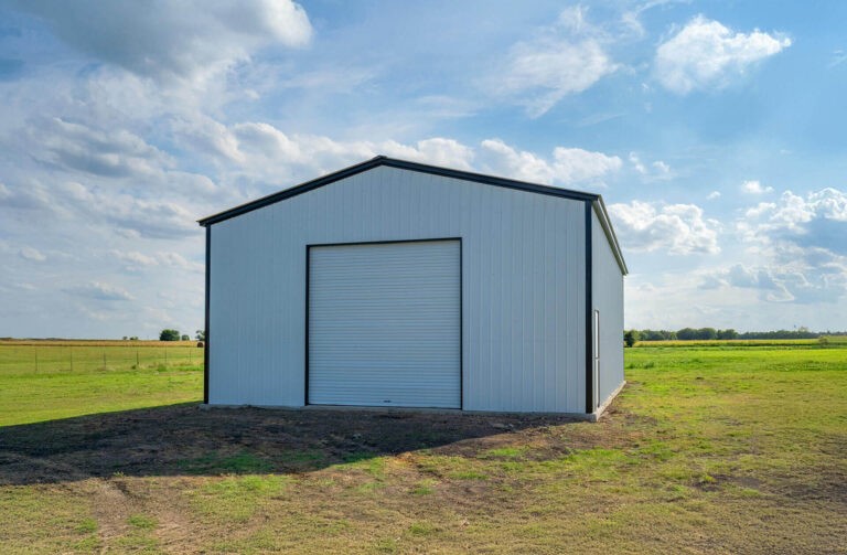 30x50 Vertical Triple Wide Metal Garage