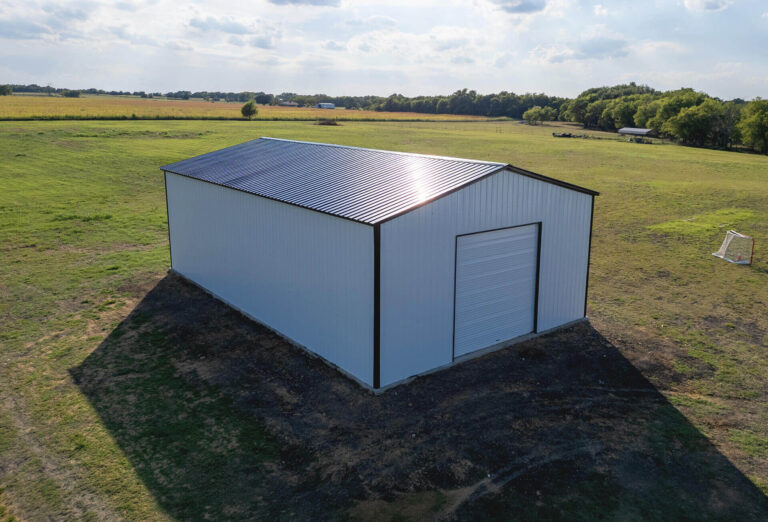 30x50 Vertical Triple Wide Metal Garage