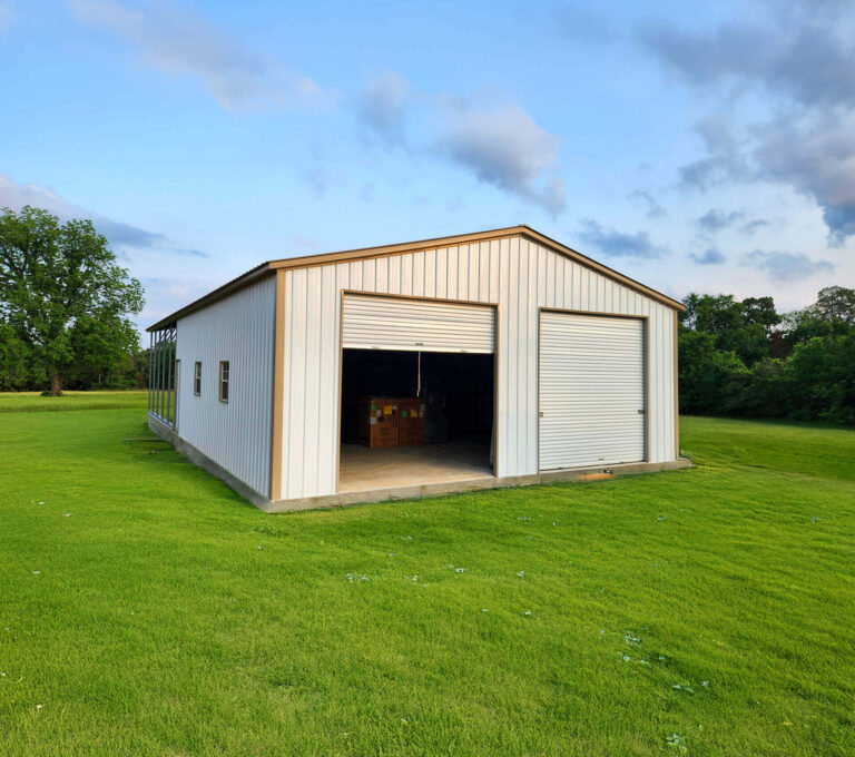 30x60 Vertical Triple Wide Metal Garage